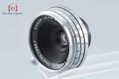 【中古】Canon キヤノン 25mm f/3.5 専用ビューファインダー付属 ライカスクリューマウント