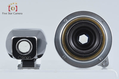 【中古】Canon キヤノン 25mm f/3.5 専用ビューファインダー付属 ライカスクリューマウント