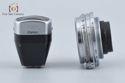 【中古】Canon キヤノン 25mm f/3.5 専用ビューファインダー付属 ライカスクリューマウント