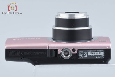 【中古】Canon キヤノン PowerShot A2400 IS ピンク コンパクトデジタルカメラ