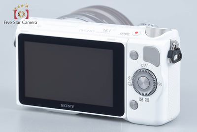 【中古】SONY ソニー α NEX-5R パワーズームレンズキット ホワイト シャッター回数僅少 元箱付き