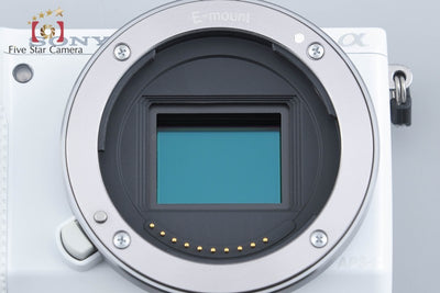 【中古】SONY ソニー α NEX-5R パワーズームレンズキット ホワイト シャッター回数僅少 元箱付き