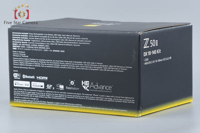 【中古】Nikon ニコン Z50II 18-140 VR レンズキット シャッター回数僅少 元箱付き