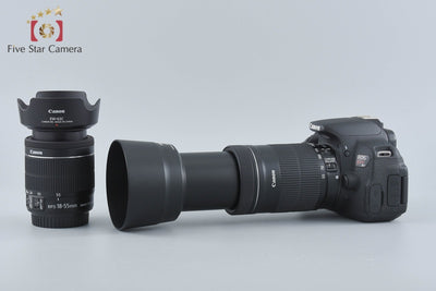 【中古】Canon キヤノン EOS Kiss X7i ダブルズームキット