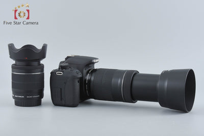 【中古】Canon キヤノン EOS Kiss X7i ダブルズームキット