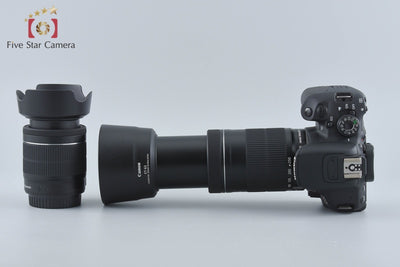 【中古】Canon キヤノン EOS Kiss X7i ダブルズームキット