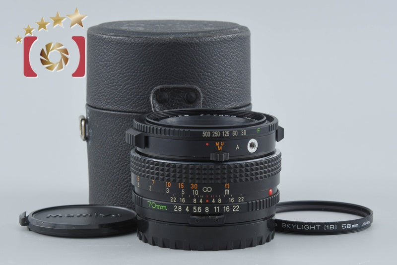 【中古】Mamiya マミヤ SEKOR C 70mm f/2.8