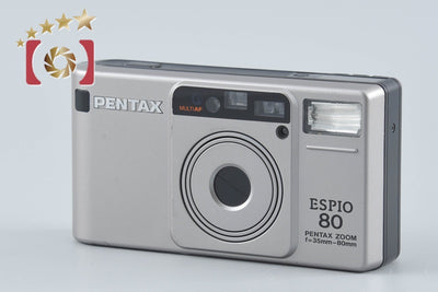 【中古】PENTAX ペンタックス ESPIO 80 シルバー コンパクトフィルムカメラ