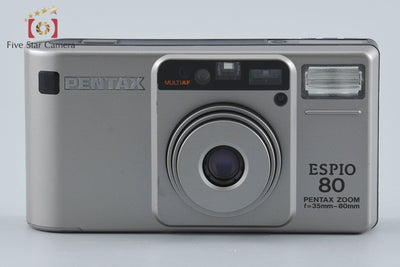 【中古】PENTAX ペンタックス ESPIO 80 シルバー コンパクトフィルムカメラ