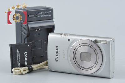 【中古】Canon キヤノン IXY 200 シルバー コンパクトデジタルカメラ