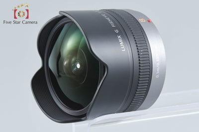 【中古】Panasonic パナソニック LUMIX G FISHEYE 8mm f/3.5 H-F008 元箱付き