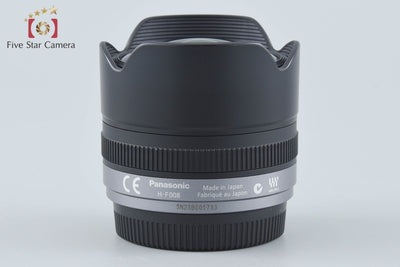【中古】Panasonic パナソニック LUMIX G FISHEYE 8mm f/3.5 H-F008 元箱付き