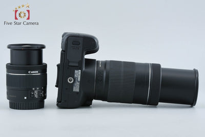 【中古】Canon キヤノン EOS Kiss X10 ダブルズームキット シャッター回数僅少 元箱付き