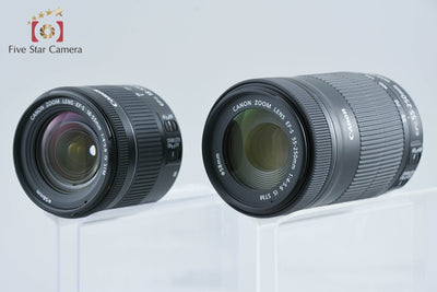 【中古】Canon キヤノン EOS Kiss X10 ダブルズームキット シャッター回数僅少 元箱付き