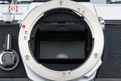 【中古】OLYMPUS オリンパス OM-1 シルバー フィルム一眼レフカメラ