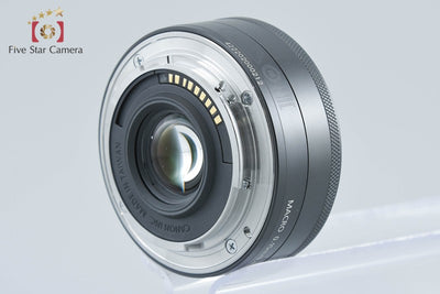 【中古】Canon キヤノン EF-M 22mm f/2 STM ブラック