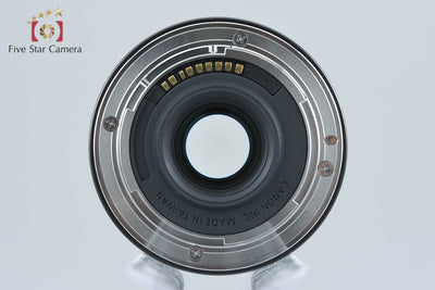 【中古】Canon キヤノン EF-M 22mm f/2 STM ブラック