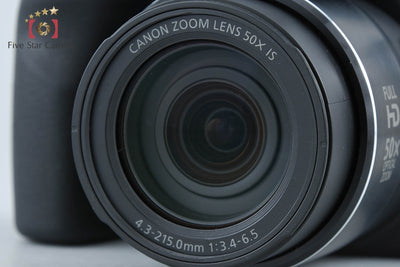 【中古】Canon キヤノン PowerShot SX530 HS ブラック コンパクトデジタルカメラ