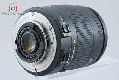 【中古】SIGMA シグマ 18-250mm f/3.5-6.3 DC MACRO OS HSM ニコン用