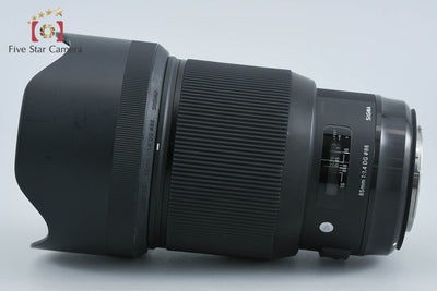 【中古】SIGMA シグマ Art 85mm f/1.4 DG キヤノン用