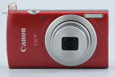 【中古】Canon キヤノン IXY 200 レッド コンパクトデジタルカメラ