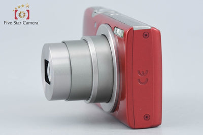 【中古】Canon キヤノン IXY 200 レッド コンパクトデジタルカメラ