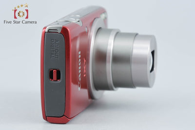 【中古】Canon キヤノン IXY 200 レッド コンパクトデジタルカメラ