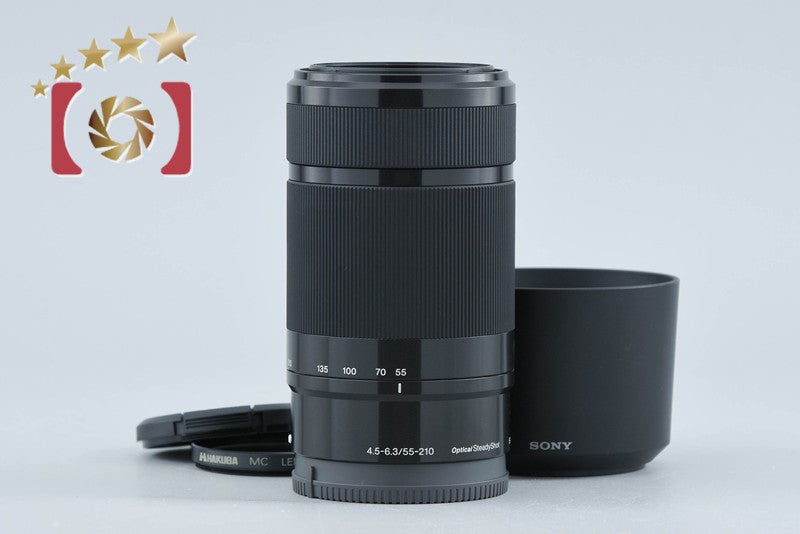 【中古】SONY ソニー E 55-210mm f/4.5-6.3 OSS SEL55210 ブラック