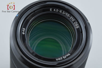 【中古】SONY ソニー E 55-210mm f/4.5-6.3 OSS SEL55210 ブラック
