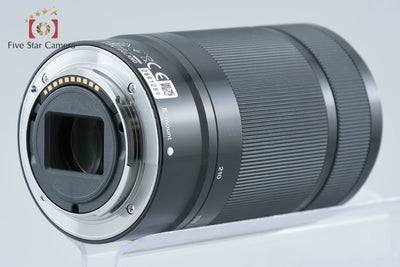 【中古】SONY ソニー E 55-210mm f/4.5-6.3 OSS SEL55210 ブラック
