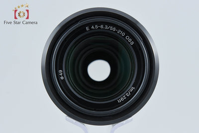【中古】SONY ソニー E 55-210mm f/4.5-6.3 OSS SEL55210 ブラック