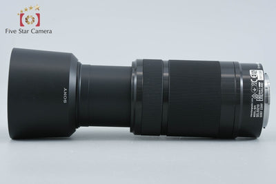 【中古】SONY ソニー E 55-210mm f/4.5-6.3 OSS SEL55210 ブラック