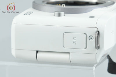 【中古】Canon キヤノン EOS Kiss M2 ホワイト ミラーレス一眼カメラ