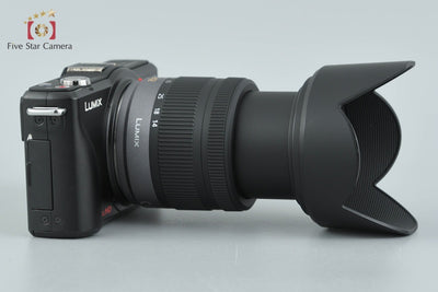 【中古】Panasonic パナソニック LUMIX DMC-GF2 エスプリブラック + G VARIO 14-42mm f/3.5-5.6 ASPH. MEGA O.I.S. H-FS014042 シャッター回数僅少