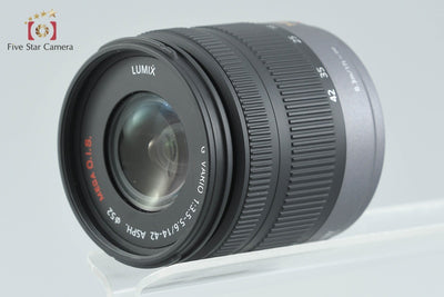 【中古】Panasonic パナソニック LUMIX DMC-GF2 エスプリブラック + G VARIO 14-42mm f/3.5-5.6 ASPH. MEGA O.I.S. H-FS014042 シャッター回数僅少