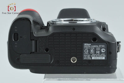 【中古】Nikon ニコン D7100 デジタル一眼レフカメラ