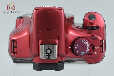 【中古】Canon キヤノン EOS Kiss X50 レッド デジタル一眼レフカメラ