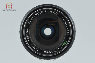 【中古】FUJIFILM 富士フイルム FUJINON-SW 28mm f/3.5 M42マウント
