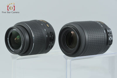 【中古】Nikon ニコン D3200 ダブルズームレンズキット ブラック シャッター回数僅少