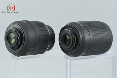 【中古】Nikon ニコン D3200 ダブルズームレンズキット ブラック シャッター回数僅少