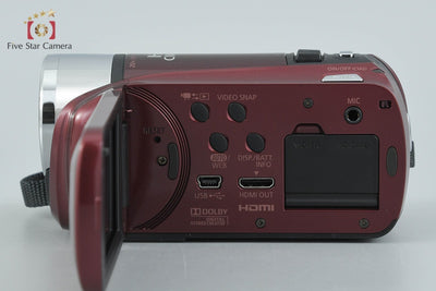 【中古】Canon キヤノン iVIS HF R21 レッド ビデオカメラ