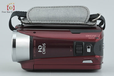 【中古】Canon キヤノン iVIS HF R21 レッド ビデオカメラ