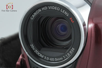 【中古】Canon キヤノン iVIS HF R21 レッド ビデオカメラ
