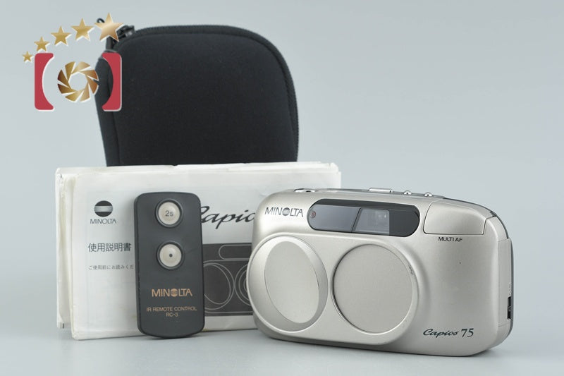 【中古】MINOLTA ミノルタ Capios 75 コンパクトフィルムカメラ