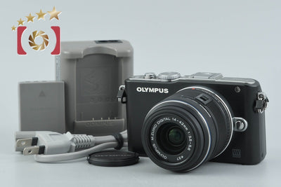 【中古】OLYMPUS オリンパス PEN Lite E-PL3 レンズキット ブラック