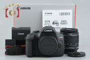 【中古】Canon キヤノン EOS Kiss X90 EF-S 18-55 IS II レンズキット シャッター回数僅少 元箱付き