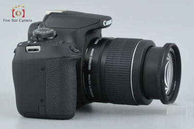 【中古】Canon キヤノン EOS Kiss X90 EF-S 18-55 IS II レンズキット シャッター回数僅少 元箱付き
