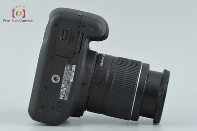 【中古】Canon キヤノン EOS Kiss X90 EF-S 18-55 IS II レンズキット シャッター回数僅少 元箱付き