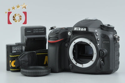 【中古】Nikon ニコン D7200 デジタル一眼レフカメラ