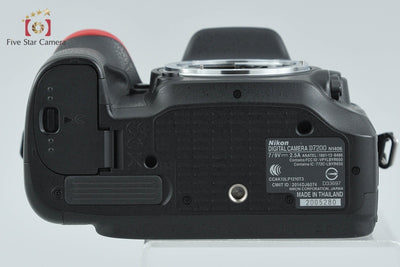 【中古】Nikon ニコン D7200 デジタル一眼レフカメラ